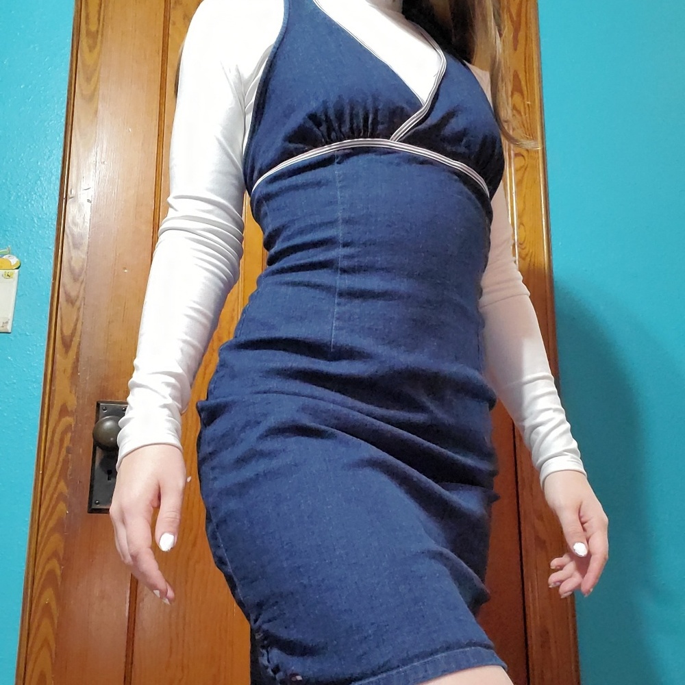 Tommy Hilfiger Jean Halter Dress